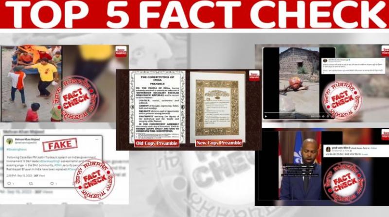 From India-Canada tension to communal claims, read Top 5 Fact Checks