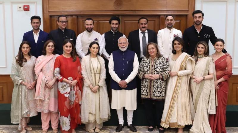 Kapoor family met PM Modi Raj Kapoor100th birth anniversary 