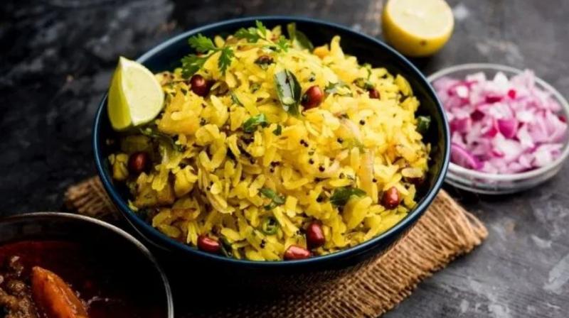 Poha in breakfast