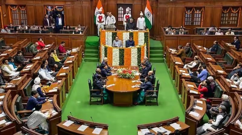 Delhi Assembly Budget: 7 BJP MLAs suspended from budget session of Delhi Assembly