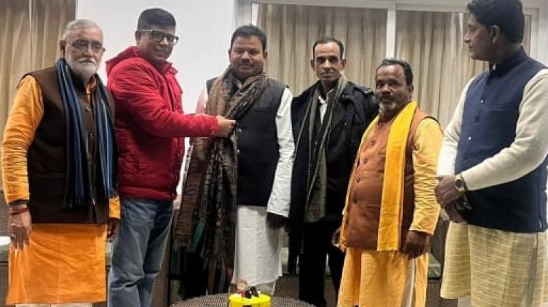 Rajan Clement Sah again becomes state vice president of BJP Minority Morcha.