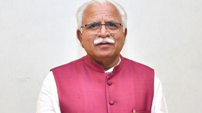 Manohar Lal Khattar haryana 