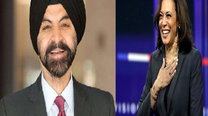 World Bank President Banga meets US Vice President Kamala Harris