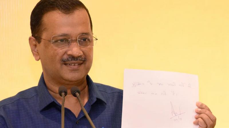 AAP will win Gujarat assembly elections: Kejriwal made written claim