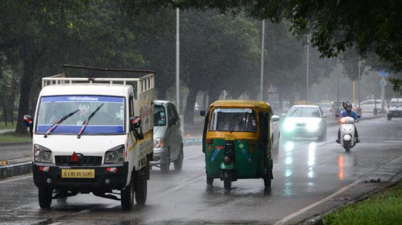 Monsoon weak in Chandigarh, rain today news in hindi