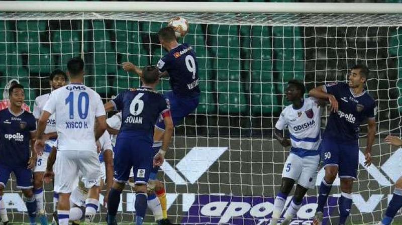 ISL: Odisha FC and Chennaiyin FC draw 2-2