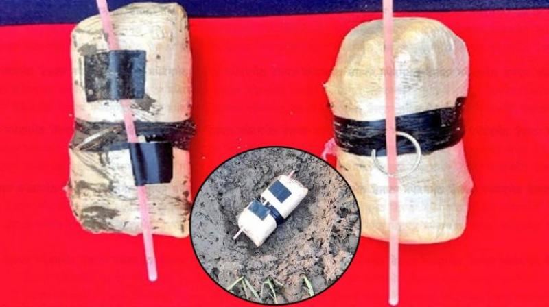 BSF and Punjab Police recovered one kg heroin near the border