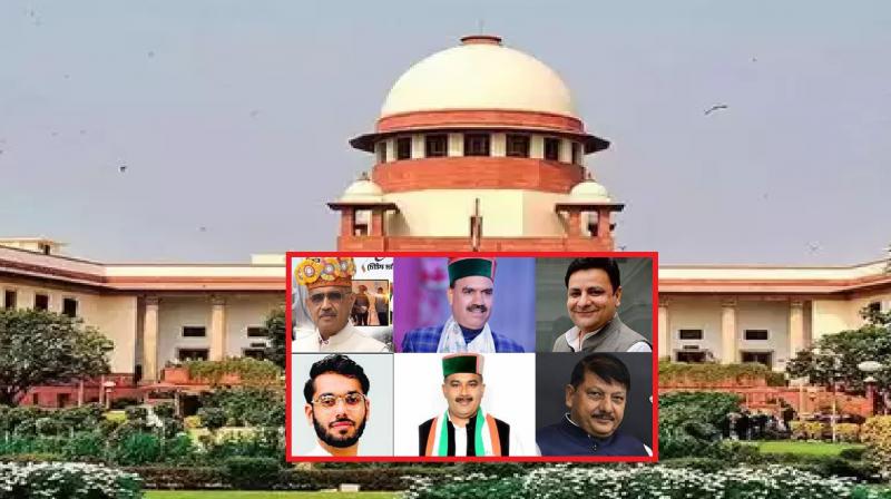 Supreme Court rejects demand to ban suspension of 6 rebel MLAs of Himachal Pradesh