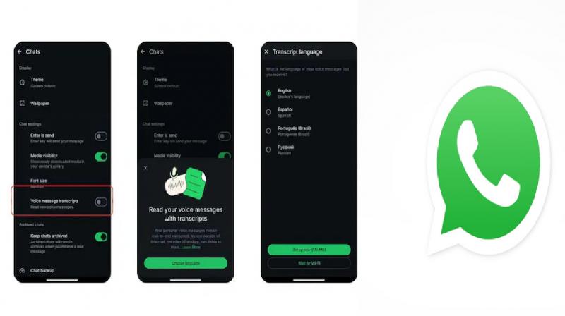 WhatsApp launches voice message transcript feature in India news in hindi