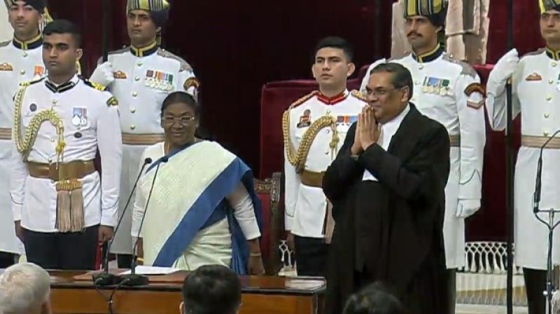 Justice Sanjiv Khanna takes oath as the 51st Chief Justice of India