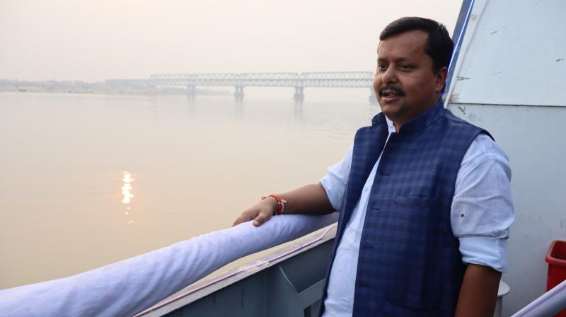 Making Ganga pollution free is priority, Minister Nitin Naveen news in hindi