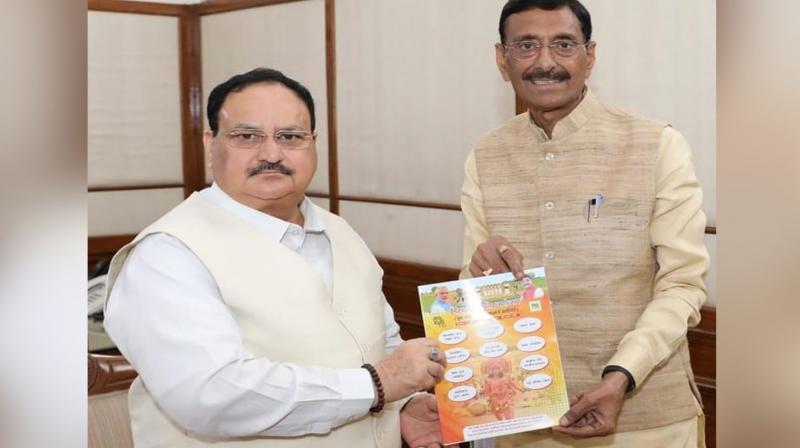 MP Sanjay Seth met BJP National President JP Nadda