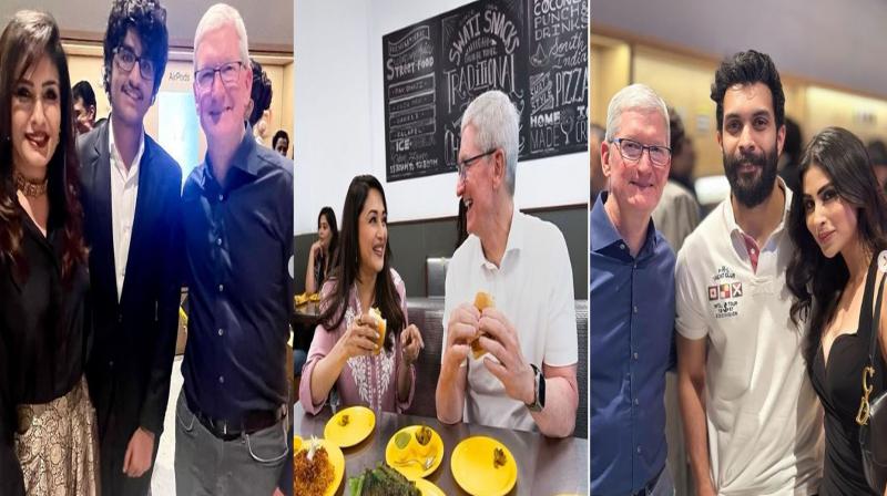 Bollywood stars met APPLE owner Team Cook, these pictures surfaced