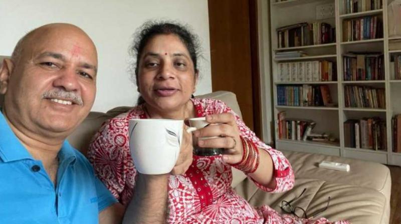 Manish Sisodia shares selfie drinking tea with wife; Wrote- First tea on the morning of independence after 17 months!