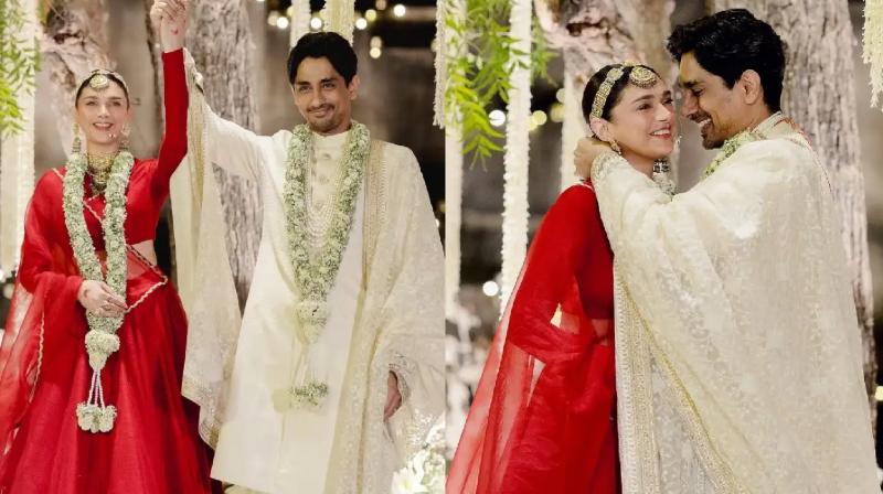 Aditi Rao Hydari and Siddharth got married second time news In Hindi see photos