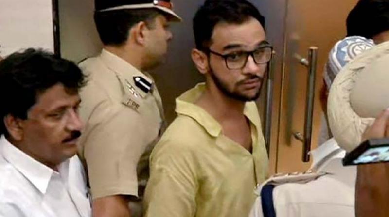 Umar Khalid gets interim bail in 2020 Delhi riots case News in Hindi(file pic)