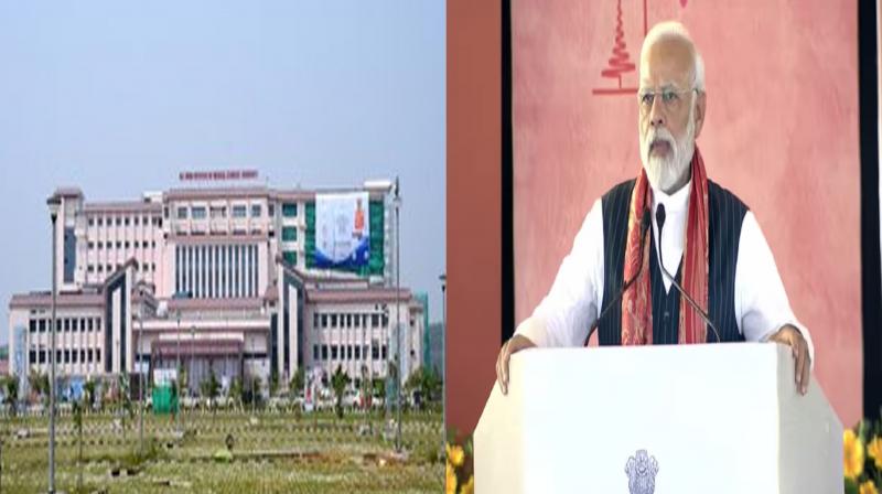 PM Modi dedicated the first AIIMS of Northeast to the country