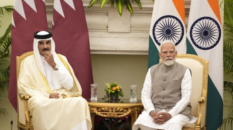 India Qatar Partnership, pm modi and Sheikh Tamim Bin Hamad Al Thani news in hindi