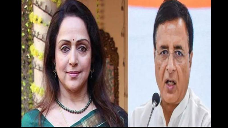 Hema Malini reacts on randeep surjewalas controversial statement on her News In Hindi