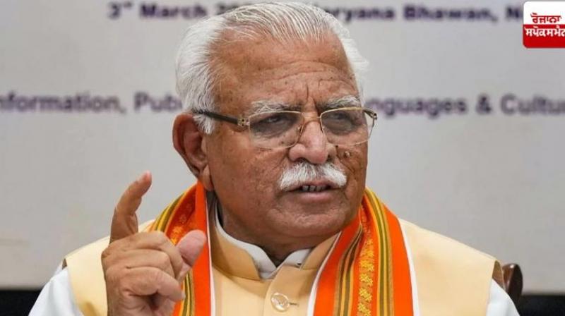 People sitting at Shambhu border are not real farmers, but a mask - Manohar Lal Khattar