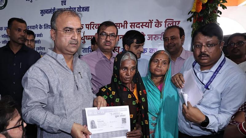 Stall making Ayushman cards Diwali Chhath occasion: Mangal Pandey