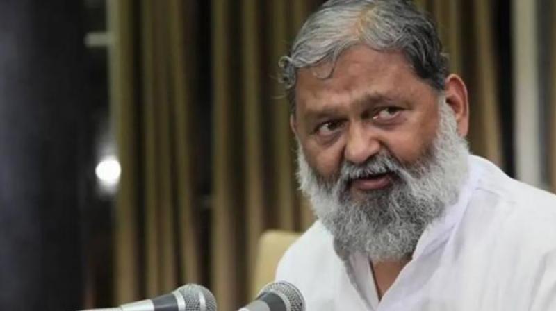 Anil Vij targets CM Saini, shares photo of his friend news in hindi