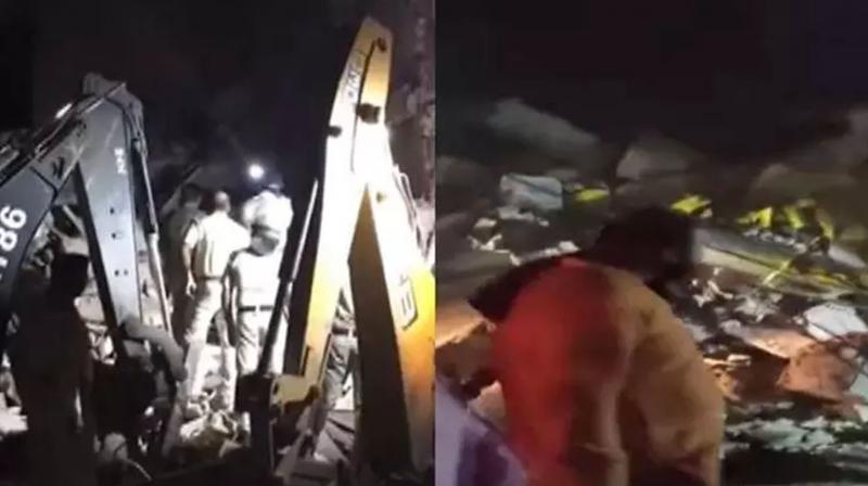 One person died, five injured due to building collapse in Satna