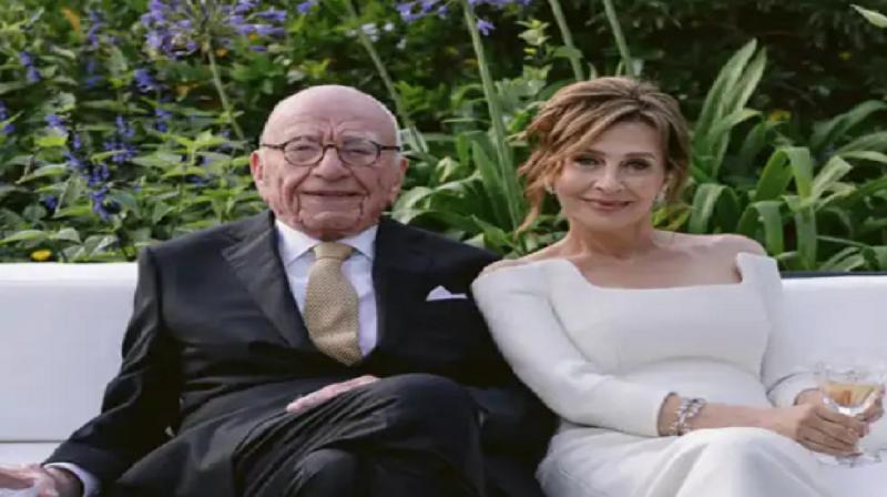 93 year old Rupert Murdoch becomes groom 5th time news in hindi