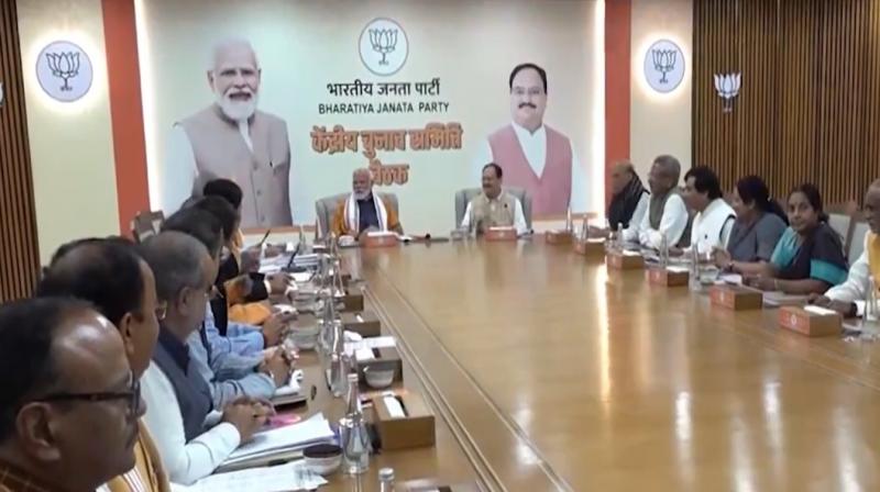 Important meeting of BJP today Lok Sabha elections news in hindi