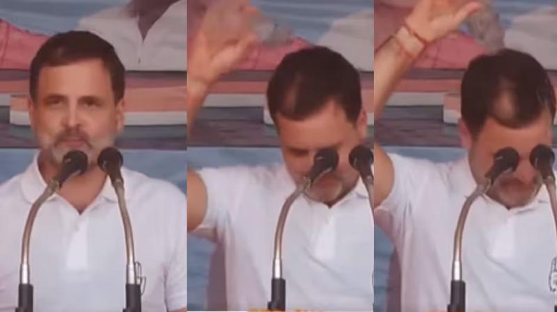 rahul gandhi rally in uttar pradesh video Said- It's hot enough