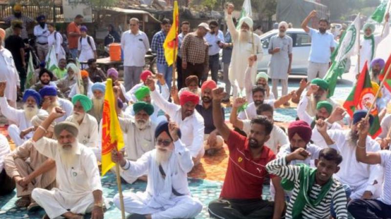 Protests still underway in Punjab over highway jam news in hindi