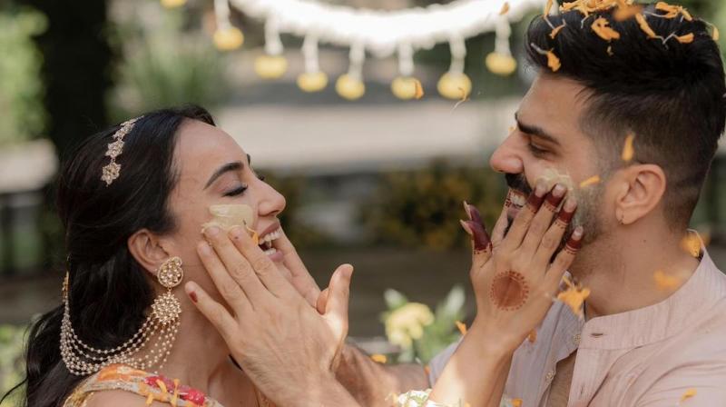 Surbhi Jyoti Haldi Ceremony latest photos News In Hindi