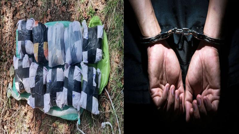 Jammu and Kashmir: Drug smuggling module busted, 17 including policemen arrested