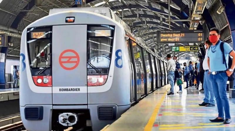 Delhi Metro Blue Line Cable theft News In Hindi