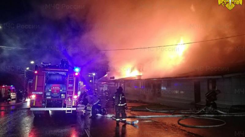 Huge situation in Kostroma, Russia, 15 people died in cafe fire, 