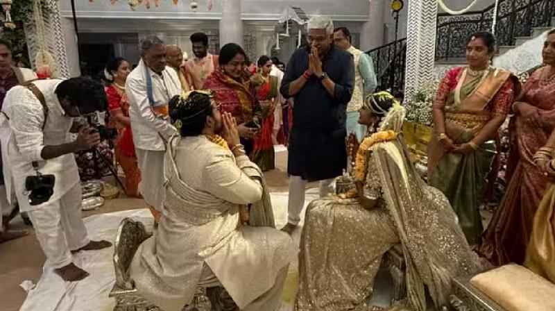 PV Sindhu got married see Photos News In Hindi