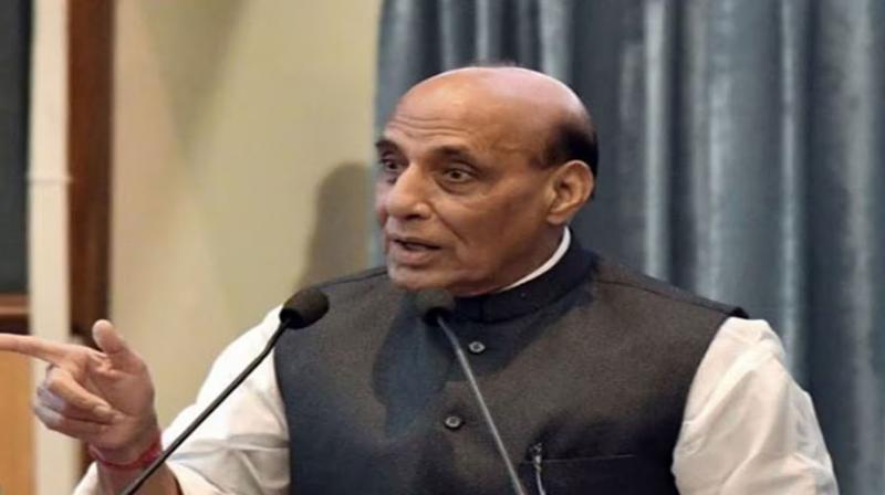 Lord Ram is our identity, not just a stone or wooden idol: Rajnath Singh