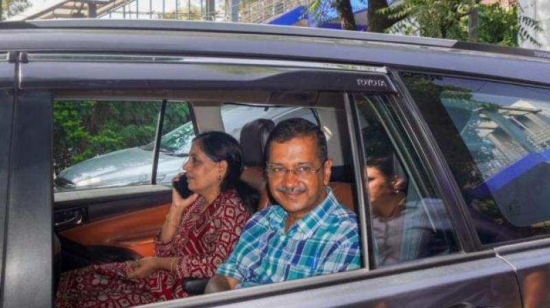 Arvind Kejriwal shifted to new house, left government residence news in hindi