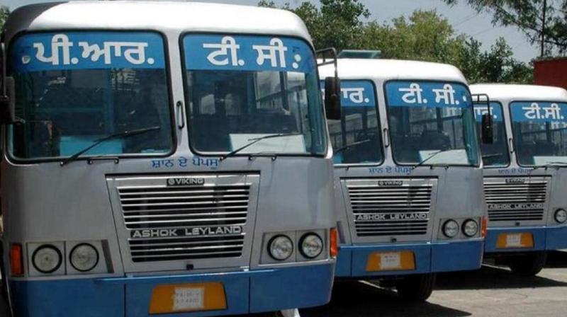 PRTC and Pun Bus Union strike news in Hindi