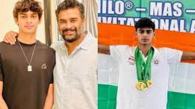 Vedant Madhavan, son of actor R Madhavan, increased the honor of the country,