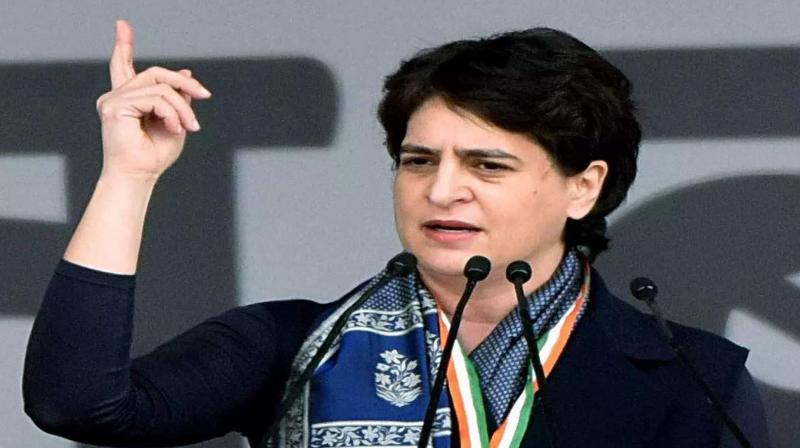 BJP wants to suppress the voice of opposition: Priyanka Gandhi ( फाइल फोटो)