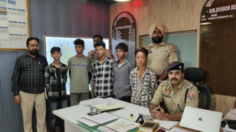 Punjab News Police brought back missing children from Derabassi safely, handed them over to their families