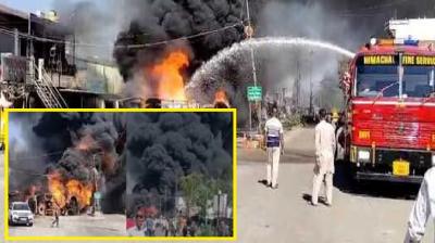 Accident in Tahliwal area of ​​Una district news in hindi