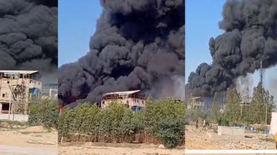 Derabassi Chemical Factory Fire News in hindi