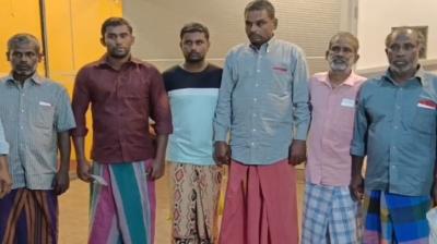 6 Indian fishermen released from Sri Lankan jail News In Hindi