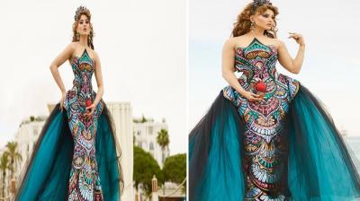 Urvashi Rautela spread her charm in Cannes 2025 news in hindi 