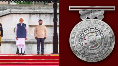 PM Modi conferred with Sri Lanka highest honour Mithra Vibhushana Medal news in hindi