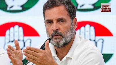 Rahul Gandhi attacks PM Modi says democracy dies when power starts considering itself a nation 