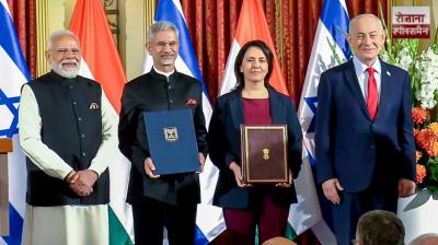 India and Israel agree to elevate their relationship to Special Strategic Partnership