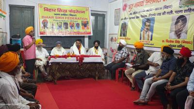 Sardar Mahendra Pal Singh Dhillon President of Dharm Prachar Samiti Patna Sahib